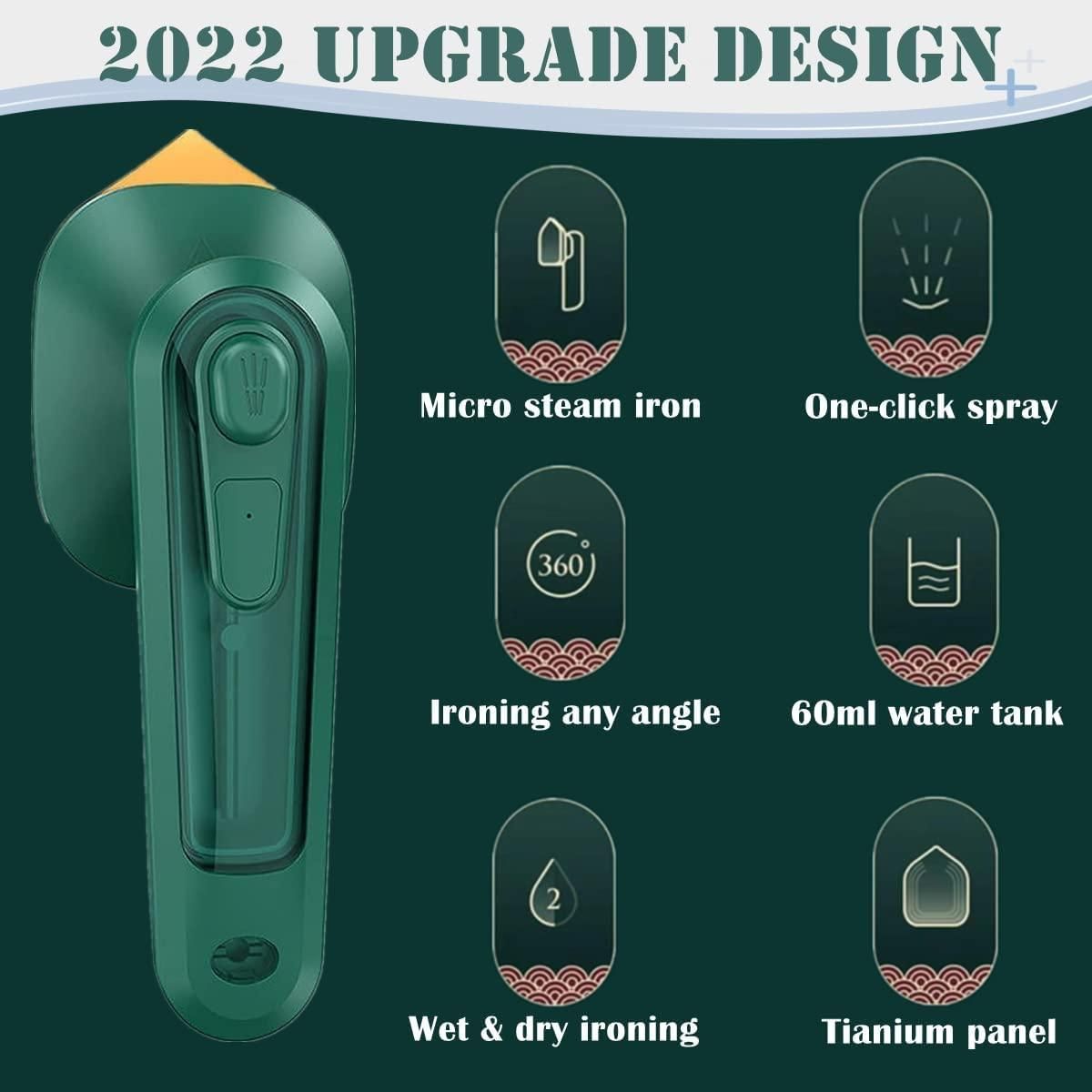 Portable Steamer Iron for use during Travelling