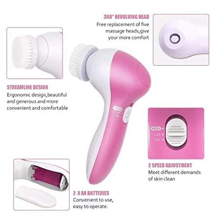 Portable Electric Facial Cleaner and Massager