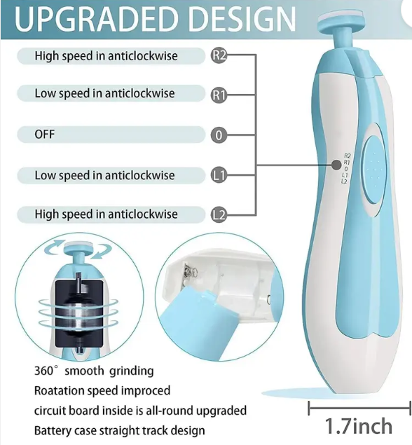Baby Nail Clippers with Light
